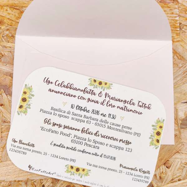 partecipazioni carta piantabile